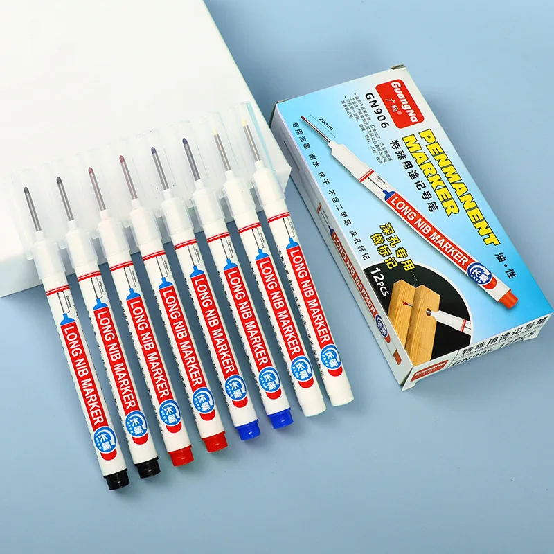 White Long head Marker For Metal Molds Fine Tip 20mm Pen Use