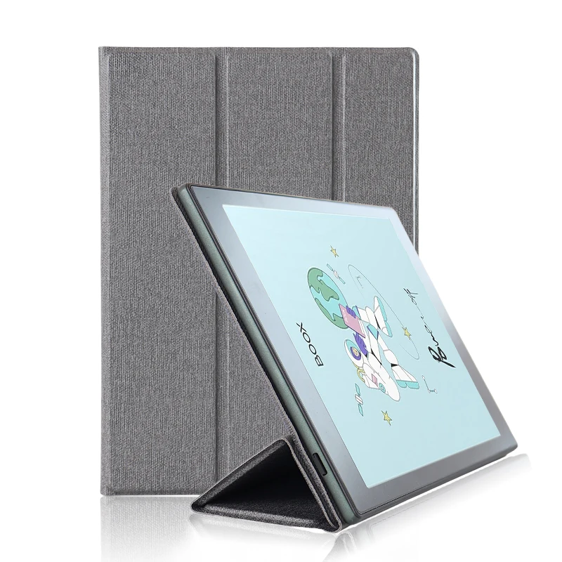 For ONYX BOOX Nova Air C Magnetic Tri-fold Lightweight Protective Case Nova Air S 7.8 Inch E-book Reader Smart Sleeping Holster