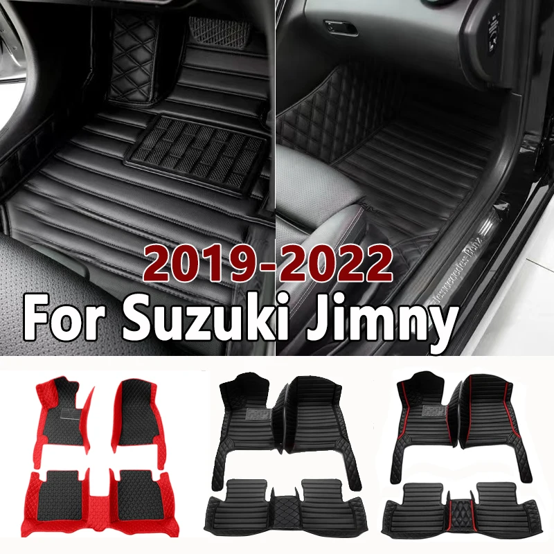 Автомобильный напольный коврик для Suzuki Jimny Sierra JB64W JB74W 2019 2020 2021 2022 Tapete