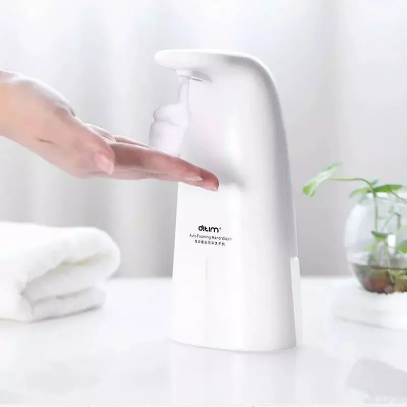 

Fully Automatic Foam Cleaning Mobile Phone Smart Sensor Soap Dispenser USB Rechargeable Antibacterial Mobile Phone Home Cleaning