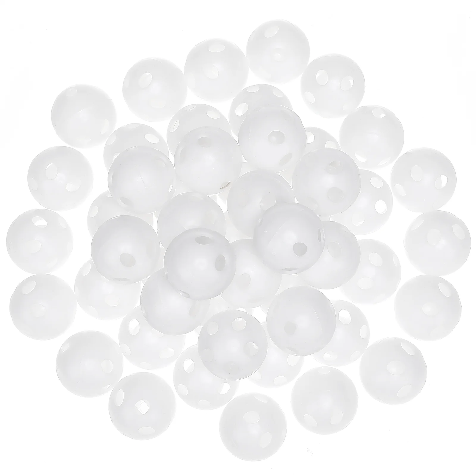 

50 Pcs Insert Style Noise Maker Balls Round Balls Accessories for Repairing Baby Puppet Dolls Pet Toys