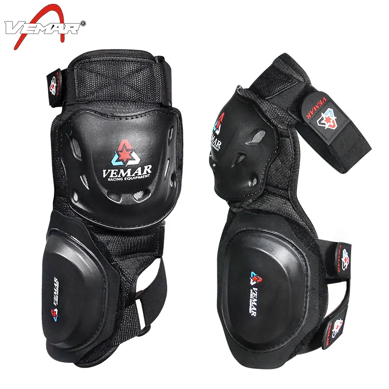 Мотоциклетные наколенники VEMAR утолщенные дышащие с защитой от падения