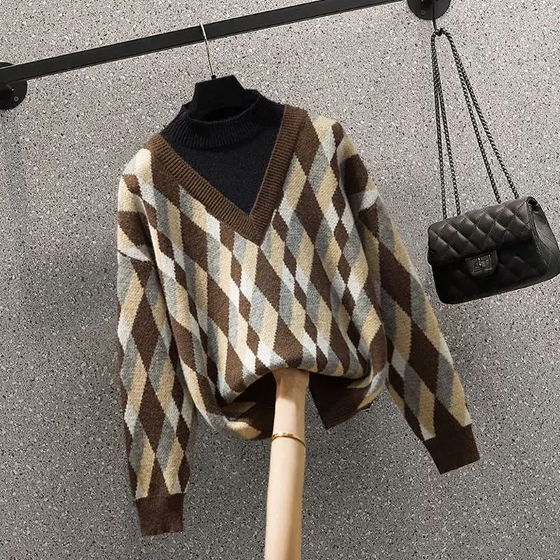 Женская одежда осенне-зимний одинарный комплект Новое поступление 2023 винтажный