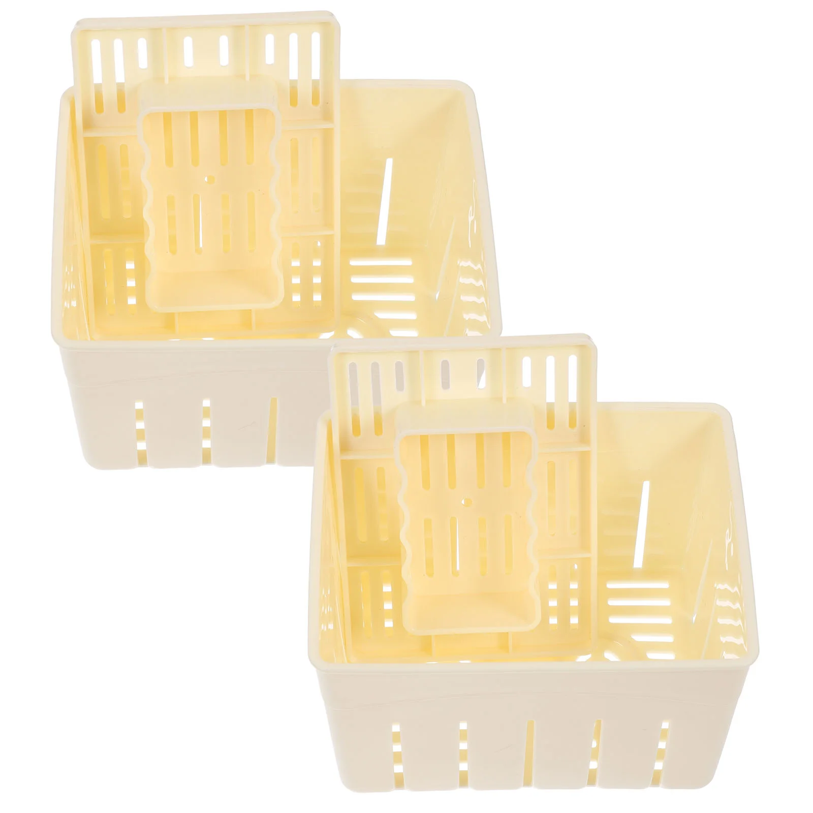 

2 Pcs Cheese Mold Tofu Press Moulds DIY Tools Presser Home Supplies Homemade Molds Pressing Household Box