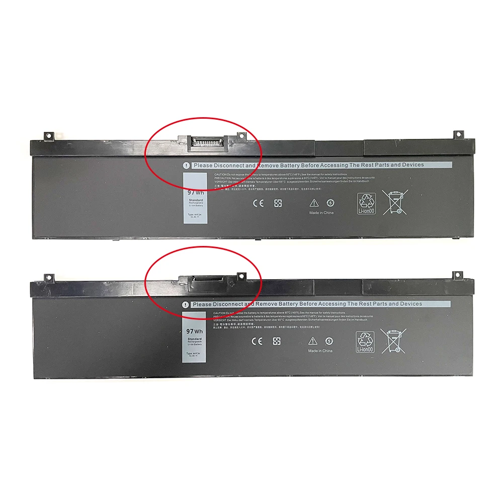 Аккумулятор NYFJH 0VRX0J 11 4 в 97 Втч 8070 мАч 0 Вт для ноутбука Dell Precision 7330 7540 7530 7730