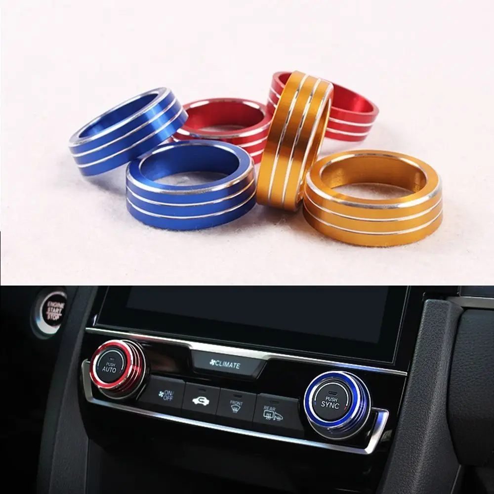 

Установка для Mitsubishi ASX Lancer декоративное кольцо управления кондиционированием автомобиля украшение AC Ручка кольцо аудио ручка Крышка