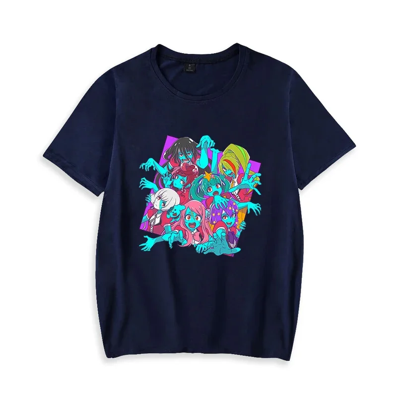 2021 мужская/женская футболка в стиле граффити с принтом Зомби-земля Сага Минамото