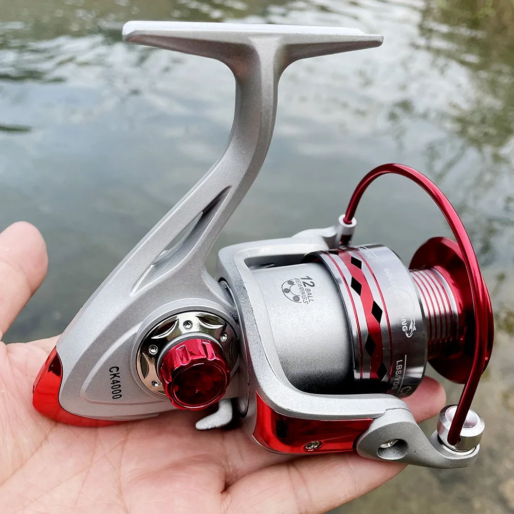 

Far Throw Fishing Reel Freshwater Carp CK2000-6000 Series Metal Bevel Cup Lure Distant Wheel Sea Fishing