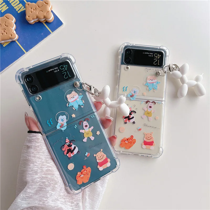 

Phone Case for Samsung Galaxy Z Flip 3 5G Hard PC Back Cover for ZFlip3 Case Protective Shell