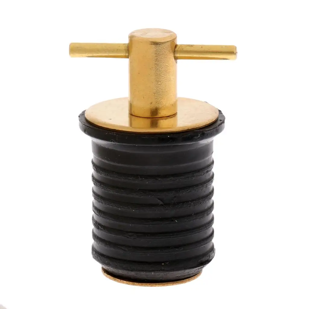 

Rubber For Boat Hull/Livewell/Baitwell Twist Drain Plug Turn-tite Plug