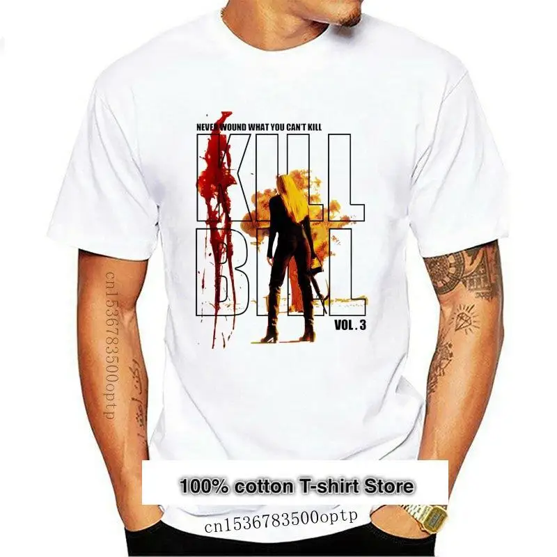 

Новинка, убивать a Bill V8 Uma тюримана 2003 T, тонированная рубашка, naranja todos los tamгоды S a 4Xl