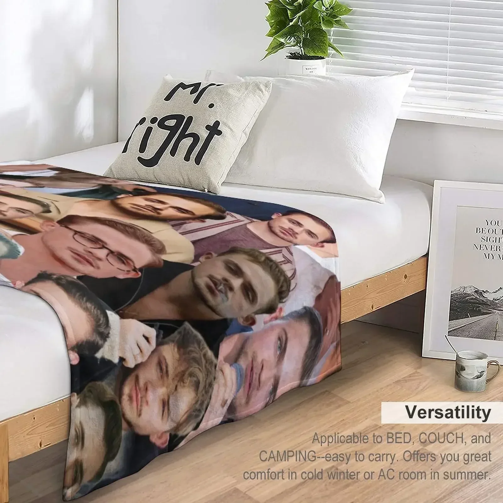 Одеяло Dacre Montgomery с фотоколлажем летнее постельное белье декоративные одеяла для