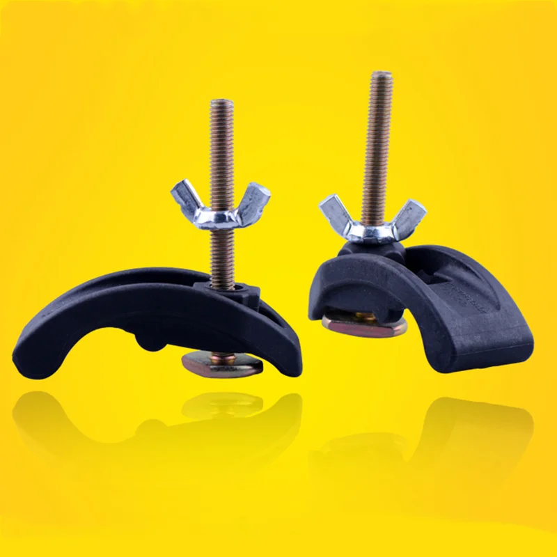 Набор пластин для лука 85 мм CNC гравировального станка Зажимное приспособление для деталей Т-образный стол Нейлоновый пресс-инструмент Фиксатор труб.