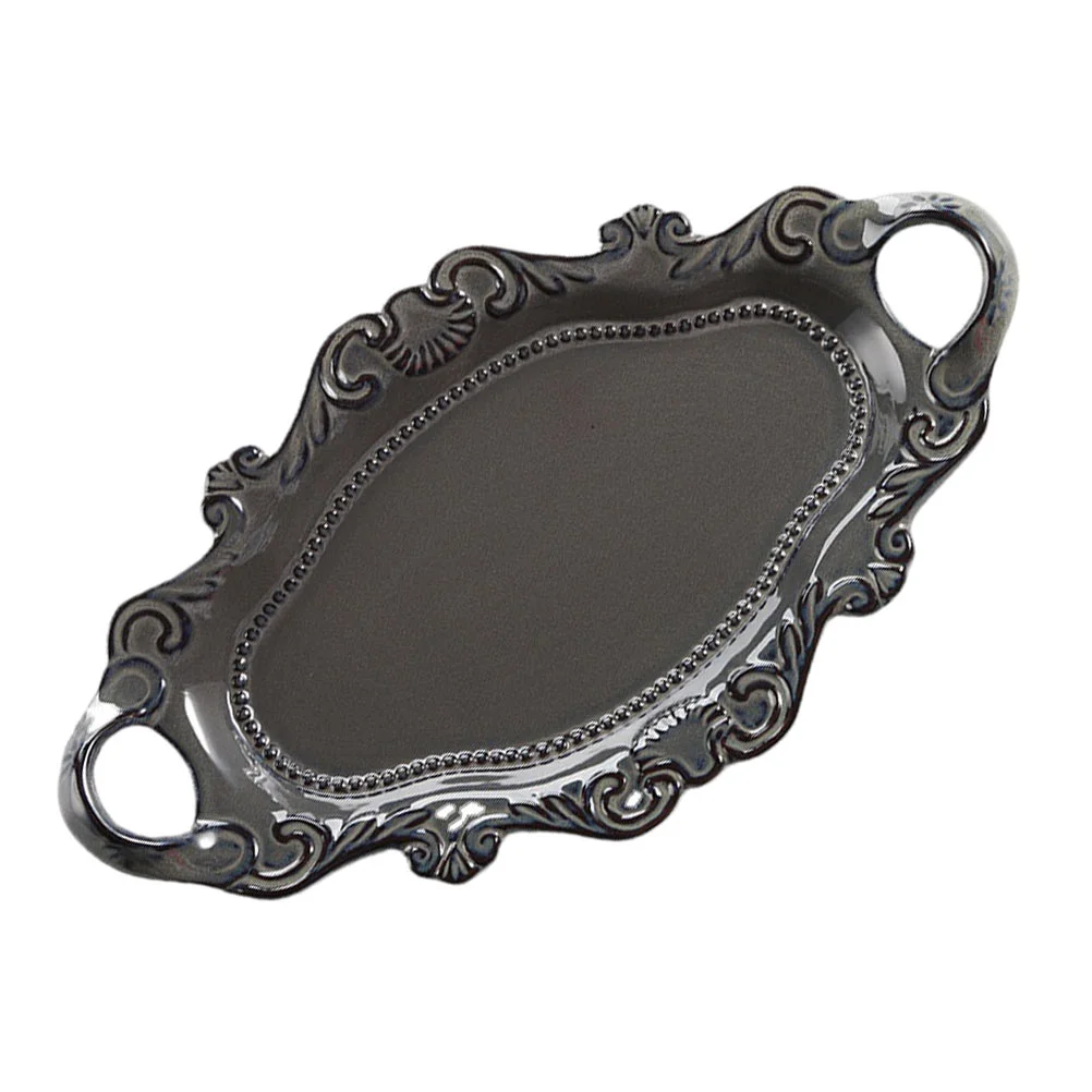 

1Pc Desktop Decoration Ceramic Salad Plate Cake Plate Sushi Plate Dessert Dish