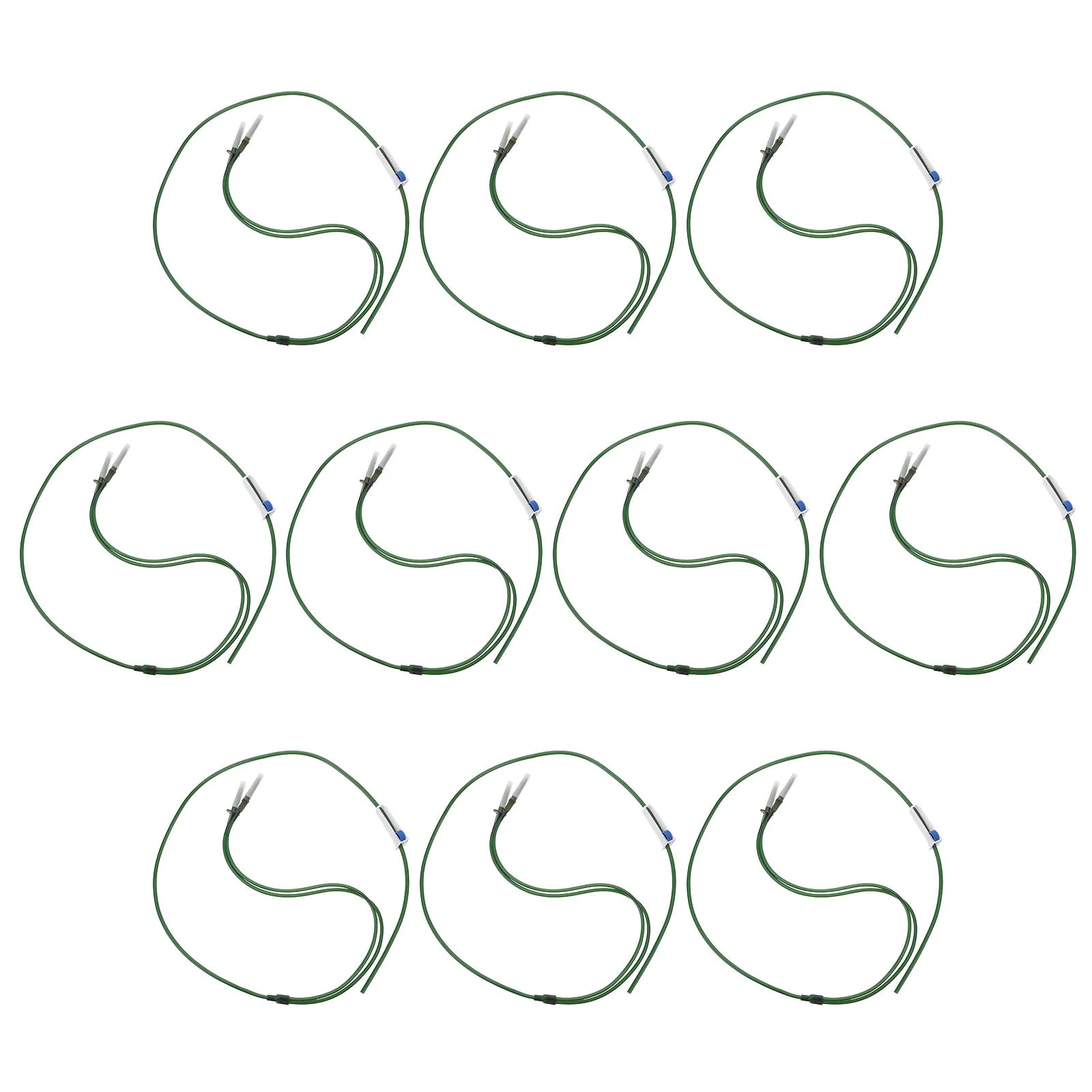 

10pcs Plant Transplant Ducts Reusable Plastic Gardening Infusion Tube Tree Nutrient Solution Bag Tube