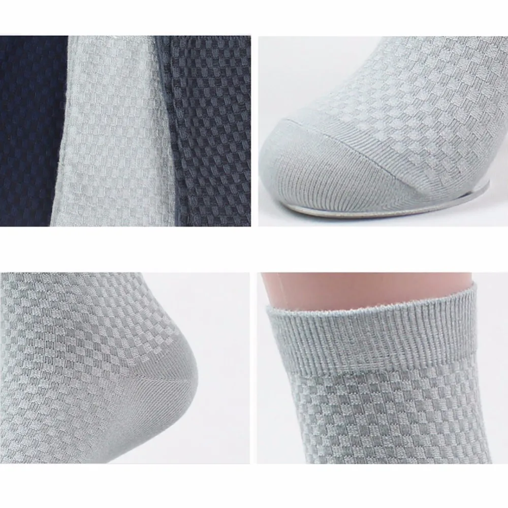 1 Pcs Fashion Men's Sock Men's Bamboo Fiber Sock New Arrival Men's Casual Sock Comfortable 5 Colors By Random#265968