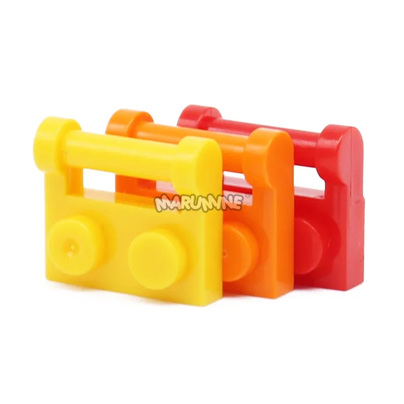 MARUMINE 20 шт. 1x2 горизонтальная ручка сборочные детали MOC аксессуары для