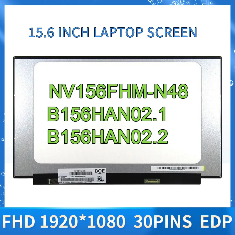 15 6-дюймовый NV156FHM-N48 B156HAN02.1 B156HAN02.2 N156HCA-EAB V8.3 V8.2 NV156FHM-N45