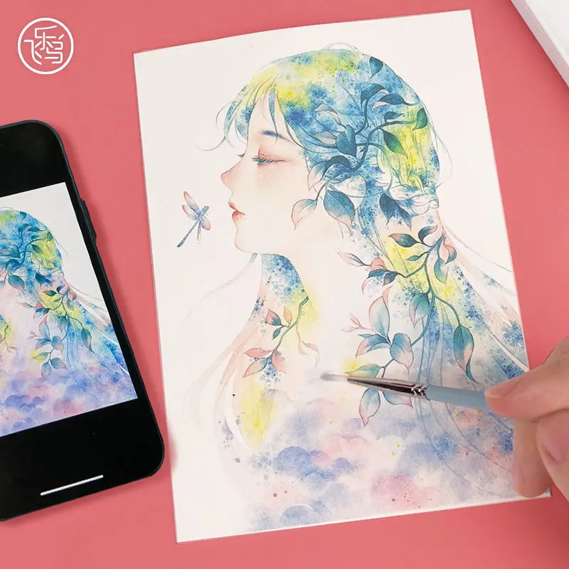 Рисунок 2 - Акварельная раскраска