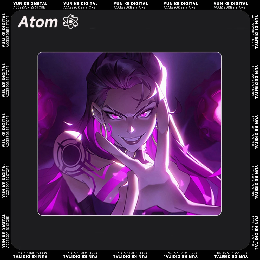 Коврики для мыши ATOM нескользящий коврик киберспорта 400x450 мм водонепроницаемый FPS