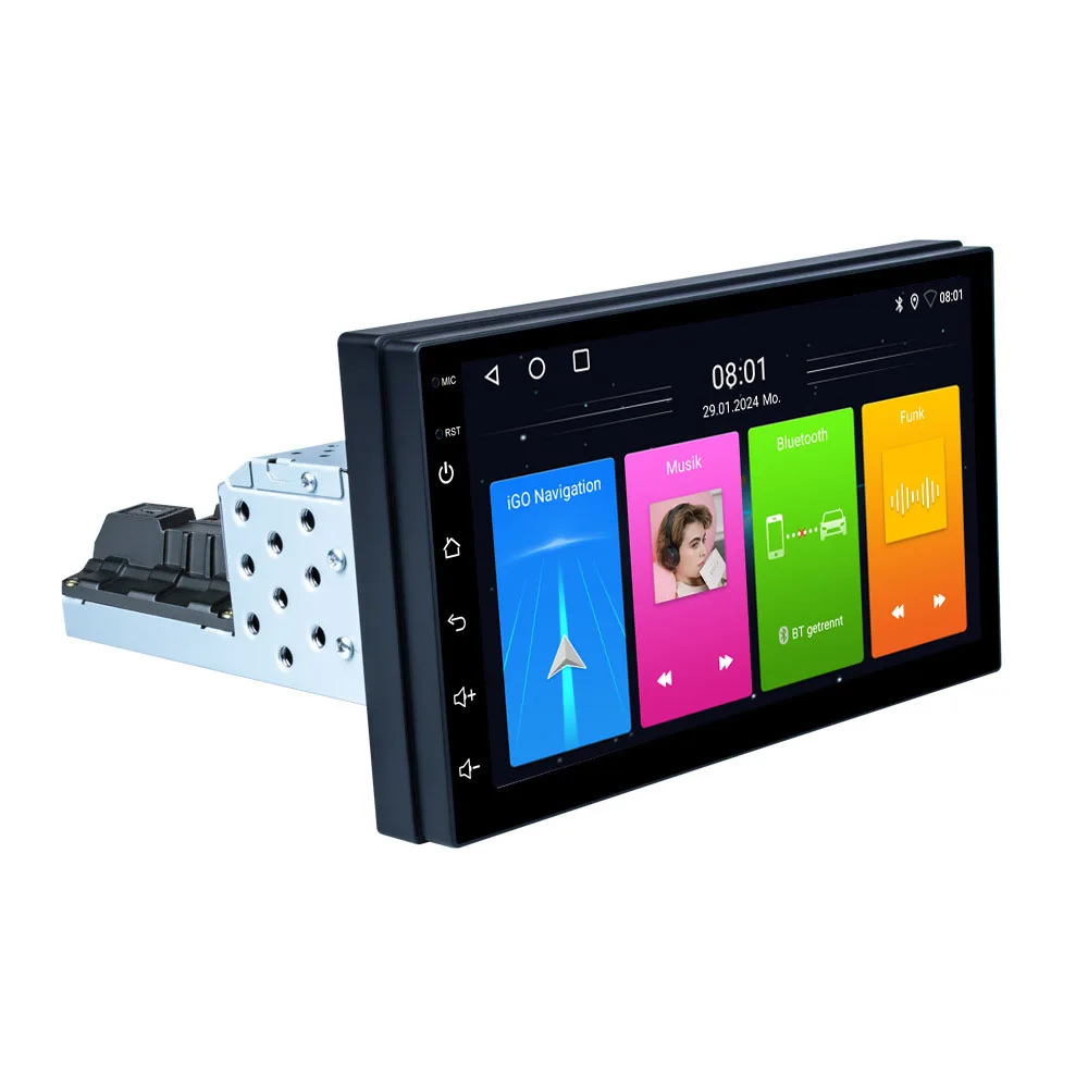 Автомобильная радиостанция Android 7 дюймов с GPS-навигацией Carplay для Renault Master 11 2 Bus Pro