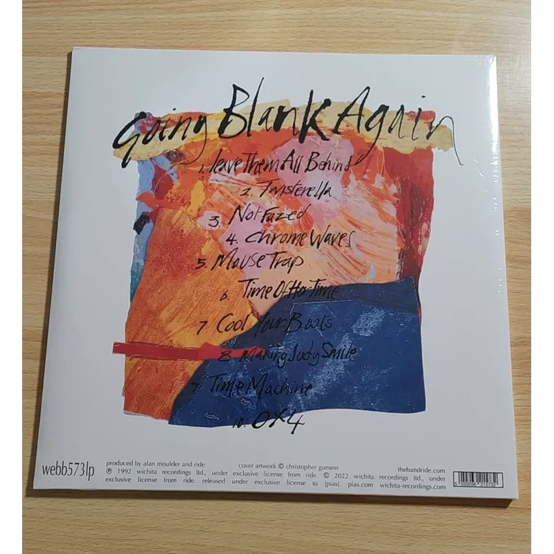 Фото Виниловая пластинка Stare at the Shoes Ride Ride Going Blank Again Orange Glue Color Glue 2LP №3