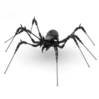 new magical creepy spider araneid moc building blocks model diy educational constuction toys children christmas gifts