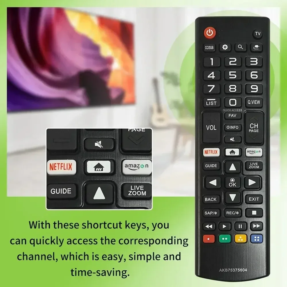 Умный пульт дистанционного управления ZLRLMHY НОВЫЙ AKB 75375604 Для LG SMART TV 32LK610BPUA 49UK6300PUE