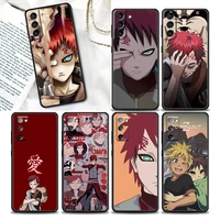 dragon ball gaara anime phone case for samsung galaxy s7 s8 s9 s10e s21 s20 fe plus ultra 5g soft silicone case cover bandai