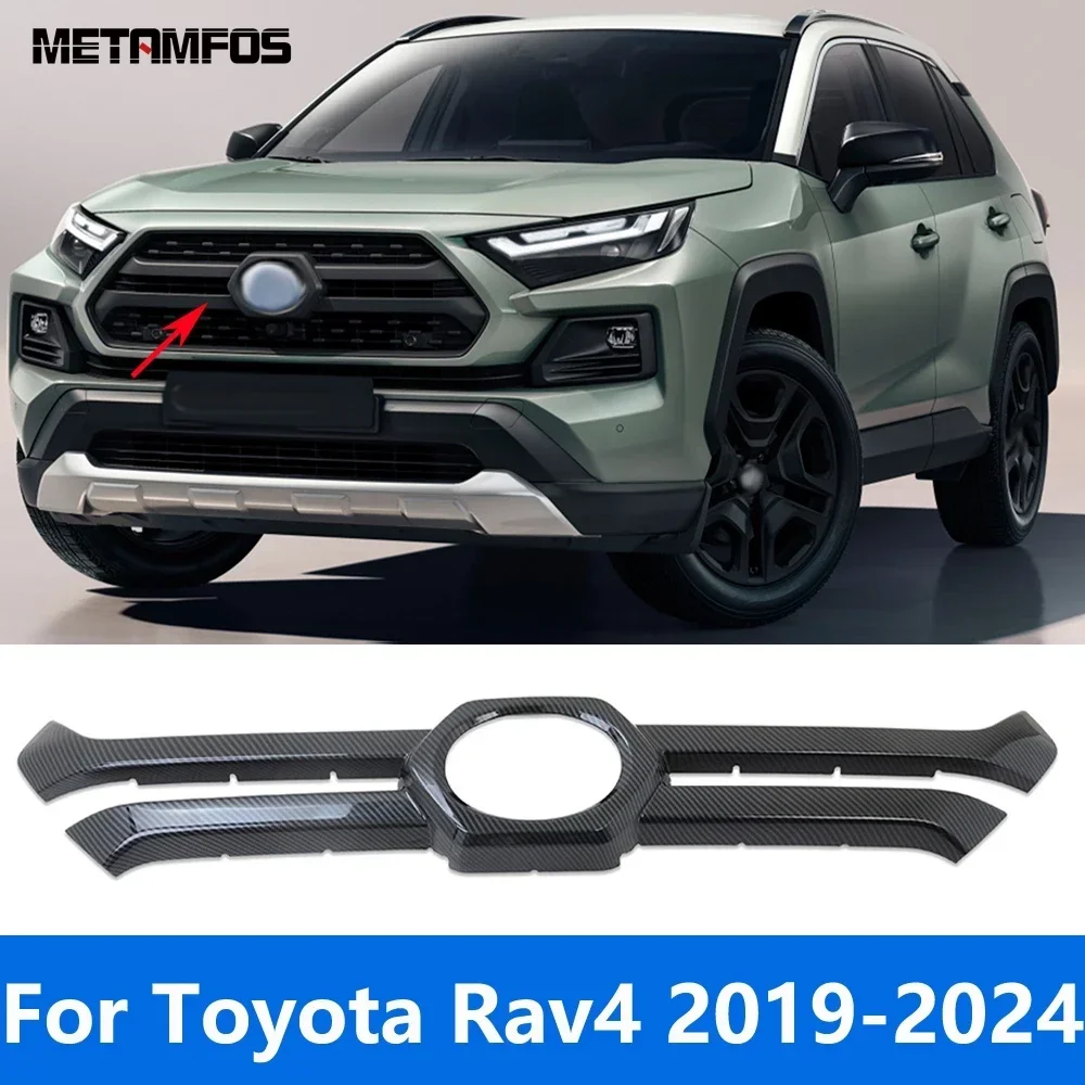 Автомобильные аксессуары для Toyota Rav4 Rav 4 Adventure 2019-2023 2024 передняя решетка из