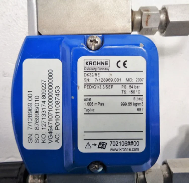 Новый оригинальный расходомер с переменной площадью Krohne DK32/34 по лучшей цене