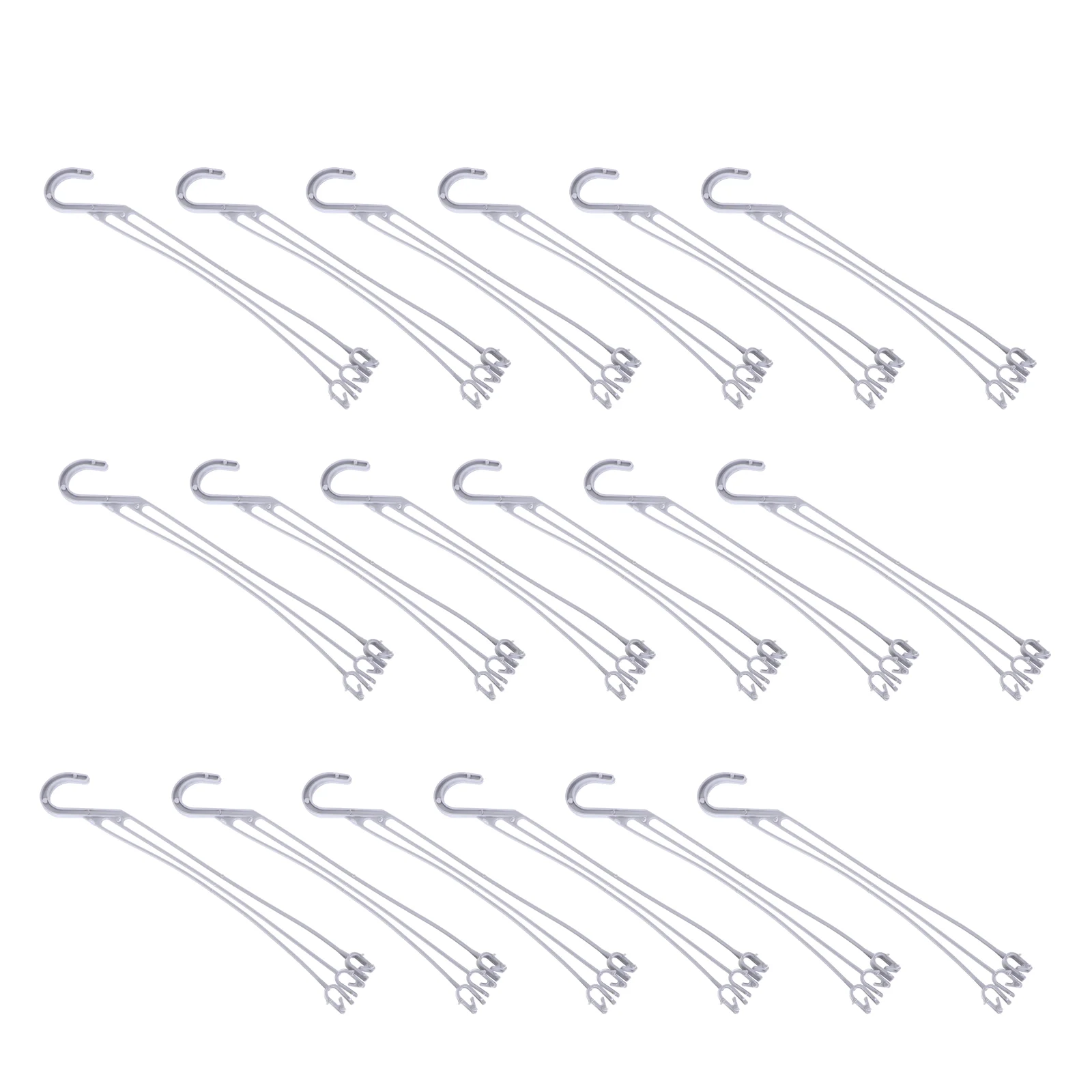 

50 Pcs Flower Pot Chain Hanger Outdoor Planters Fruit Basket Chain Lanterns Decorative Outdoor Hook Squirrel Hanging Chain