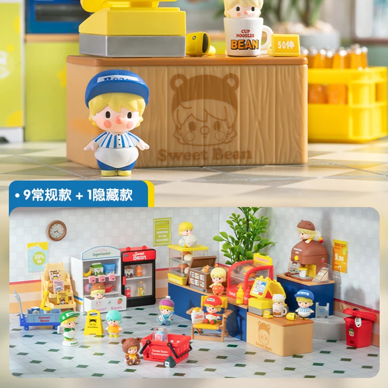 

Sweet Bean 24 часа для удобного магазина, коллекционные игрушки, загадочная коробка, Каджа сиега, милая аниме фигурка, кукла, настольная модель