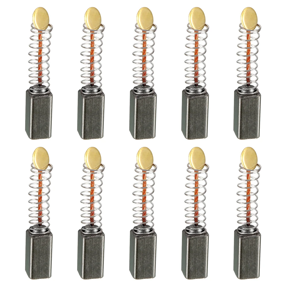 

10pcs Carbon Brushes 10x5x5mm Carbon Motor Brush For Electric Motor Brush Replacement Part Power Tool Accessories