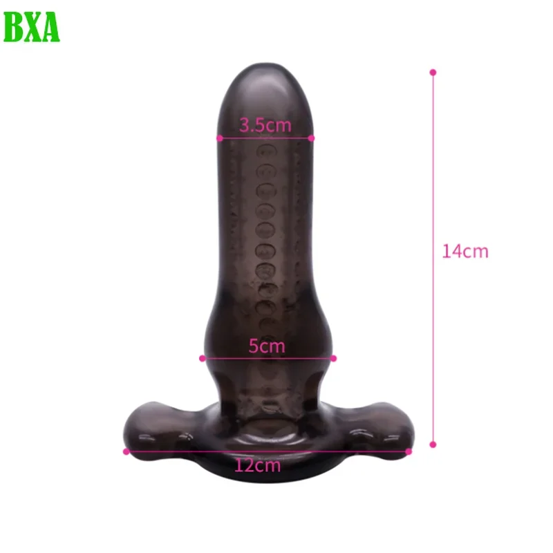 Мягкая Анальная пробка из ТПЭ с длительным сроком службы массажер простаты