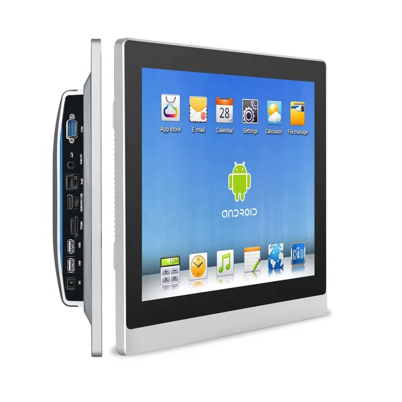 

Wide voltage input embedded computer industrial rugged selfservice kiosk android panel pc
