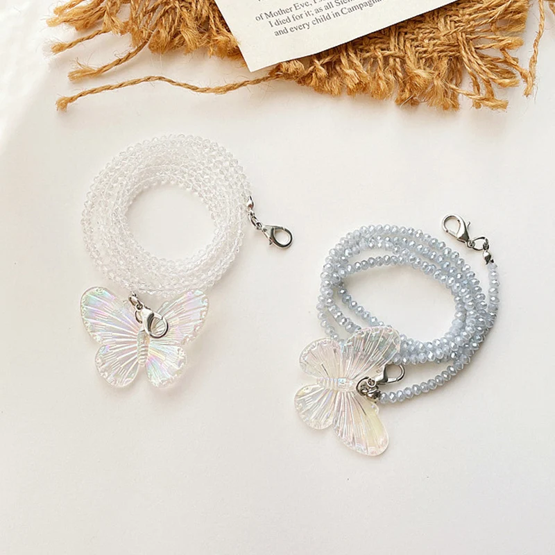 Ожерелье с цепочкой и бусинами для очков