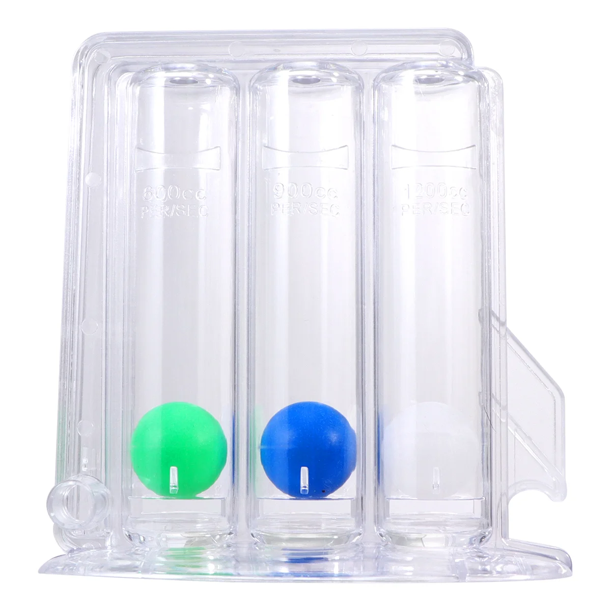 

Incentive Spirometer Rehabilitation Trainer One Piece Lung Breathing Exerciser Vital Capacity Breathing Trainer