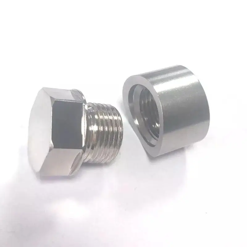 

M18*1.5 O2 Oxygen Sensor Mounting Boss and Plugs(1bung+1 Plug) SS304 Oxygen Sensor Fitting Bungs