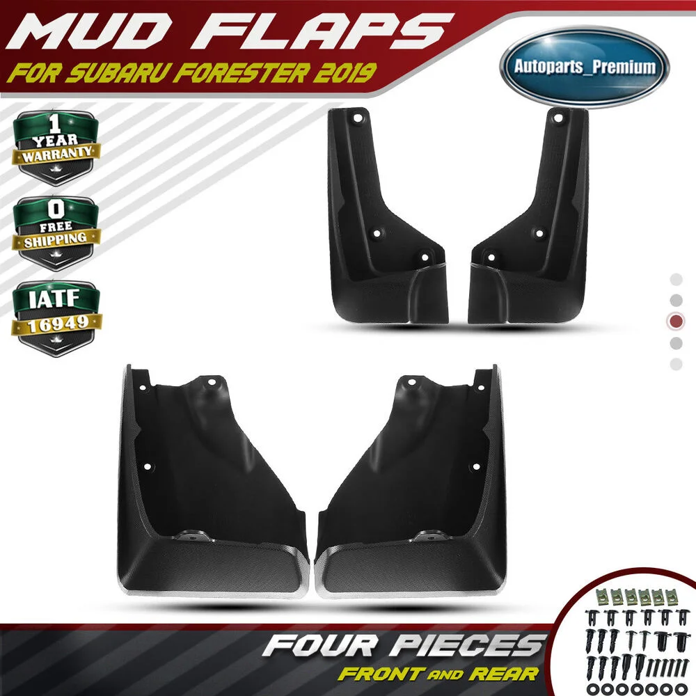 

4x Splash Guards Mud Flaps Passenger + Driver for Subaru Forester SK 2019-2020