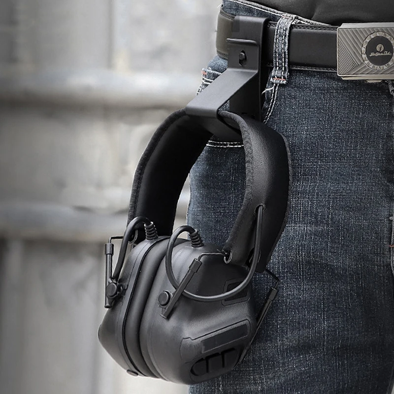 

Тактическая гарнитура, 1 шт., подвесной крючок на пояс, подвесная Пряжка, дизайн, быстросъемный зажим, аксессуары для охоты, военной стрельбы