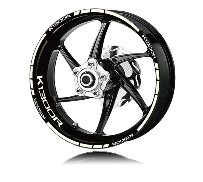

Для K1300S K1300R K 1300R 1300S мотоциклетный светоотражающий обод колеса в полоску наклейка наклейка спереди и сзади полный комплект