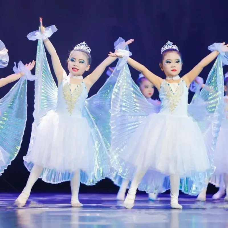 Новый стиль детская танцевальная симфония в виде крыла искусственный крючок