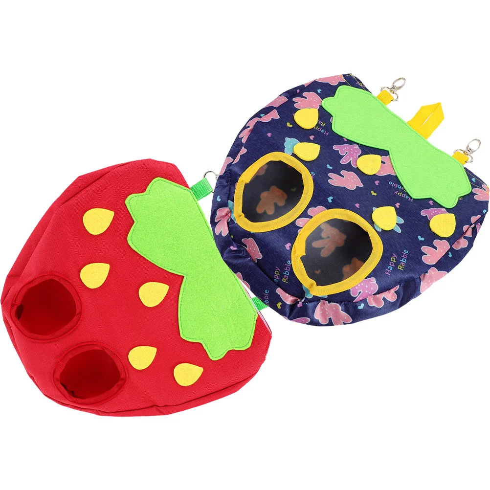 

Hay Feeder Bag Pouch Rabbit Feeding Bunny Holder Manger Petguinea Storage Rack Small Animals Chinchilla Stationcage Bags Hamster