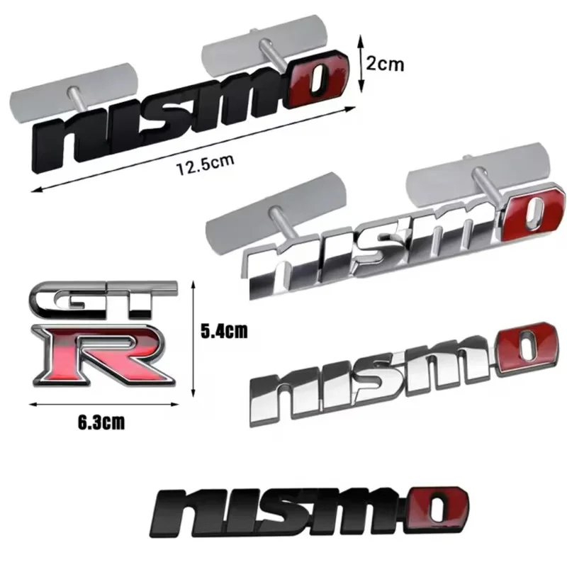 Фото Металлическая эмблема-значок GTR для автомобиля, наклейка-декор для Nissan Juke, Leaf, Qashqai, Patrol, Nismo, Murano, VE №5