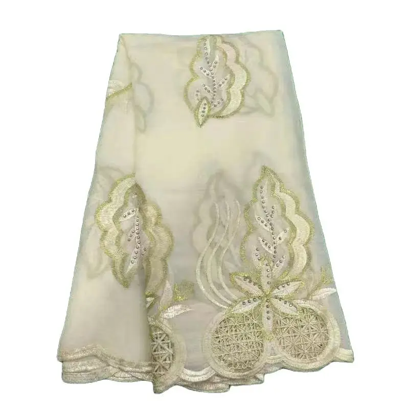 Latest Muslim Embroidery Fashion Hijab African Women High Quality cheap Cotton Material Scarf 200*100Circle Design for Shawls