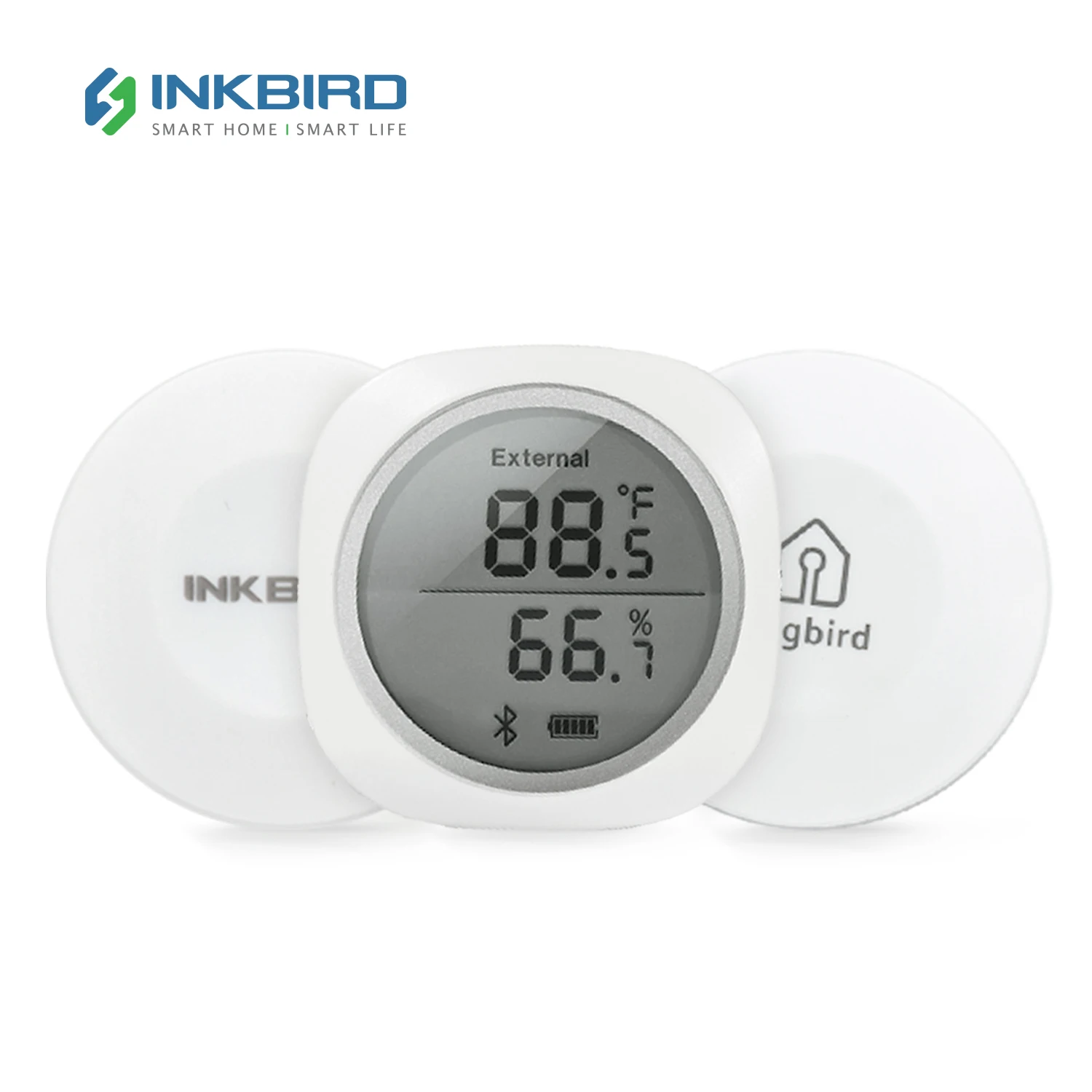 

Умные датчики INKBIRD 3 типа, цифровой измеритель температуры и влажности, домашние и уличные беспроводные компактные термометры