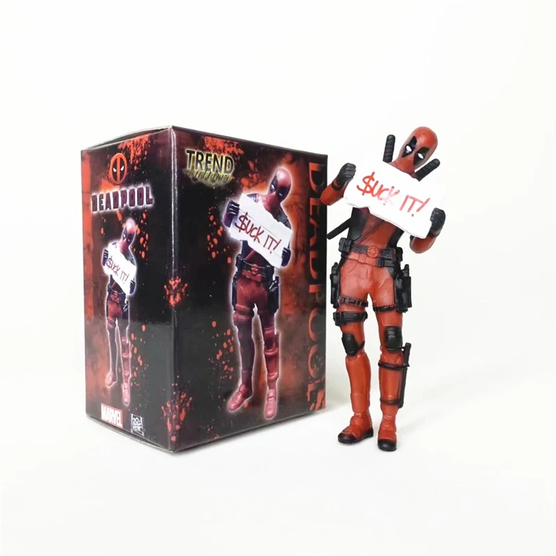 Экшн-фигурки Marvel Дэдпул Мультяшные Аниме фигурки из фильма игрушки мини-кукла