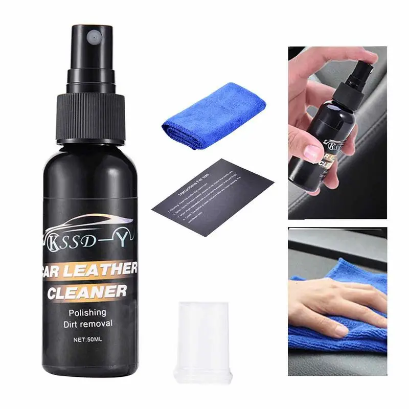 

AntiFouling Car Seat Cover Care Water Repell Interior Care Auto Interior Leather Vinyl Coating Upholstery Ceramic Coat 50ML