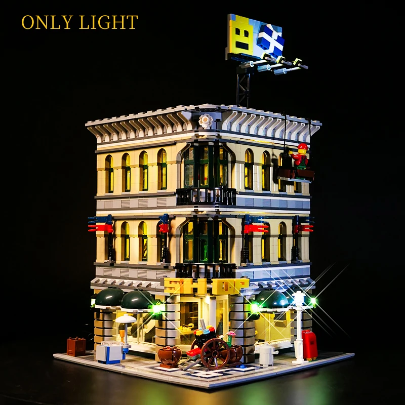 Только комплект со светодиодной подсветкой для 10211 года строительные блоки Grand